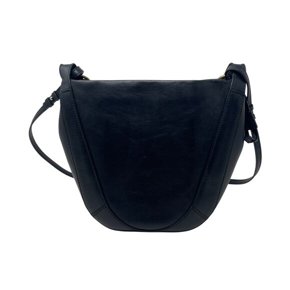 Ulla Johnson Hilma Leather Bucket Bag - Black - Top Handle - Crossbody - Picture 5 of 13